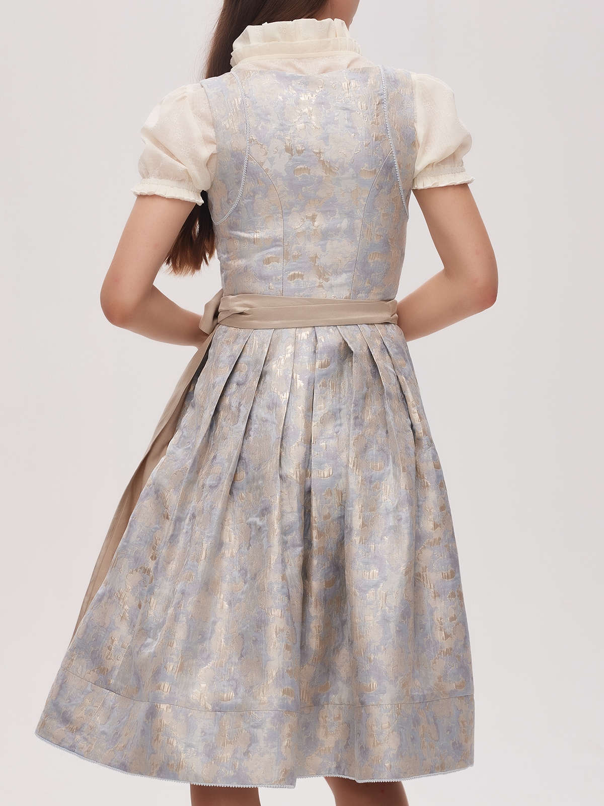 Echtes Amuseliebe Dirndl in Blau