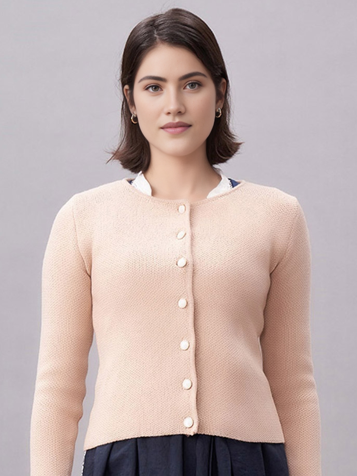 Dirndl mit Hakenverschluss in Braun