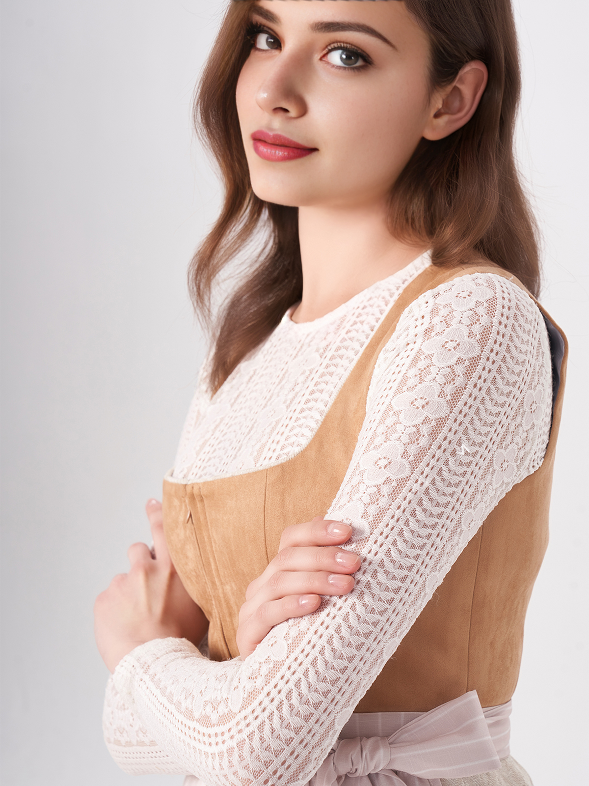 Ehreer Dirndl in Braun – Eleganz mit rustikalem Charme