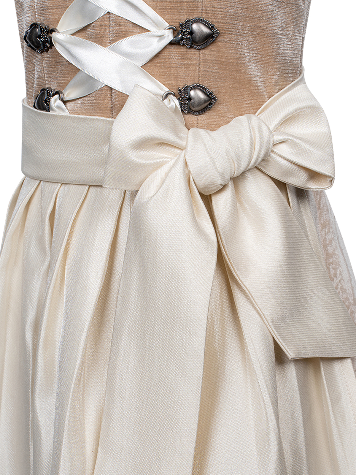 Modernes Dirndl in Braun